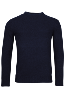  CREW NECK PULLOVER 100% lambswool MARINE