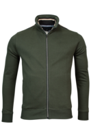 SWEAT CARDIGAN ZIP Dark GREEN