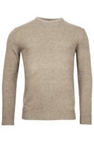  CREW NECK PULLOVER 100% lambswool BEIGE